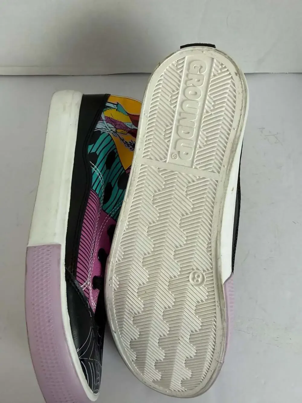 Ground Up The Nightmare Before Christmas High Top Sneakers Size 8